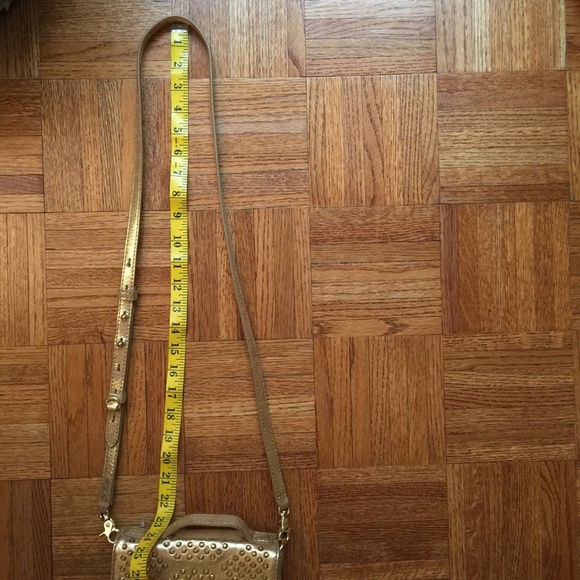 Botkier Handbag Size Small Gold Studded Text - Picture 7 of 8